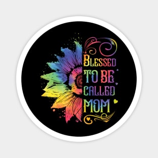 Sunflower Blessed To Be Called Mom Mothers Day Magnet